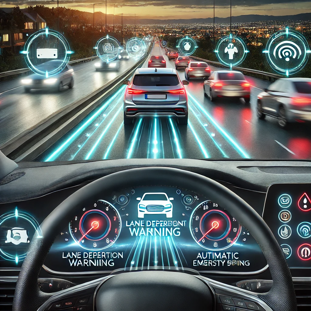 Comparing car safety features in 2024 top models for advanced protection.