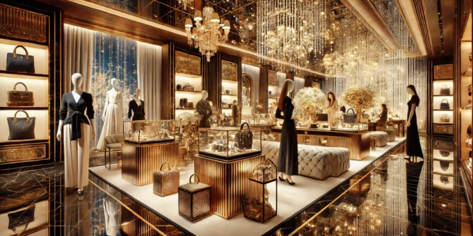 Discover high-end products in luxury shopping