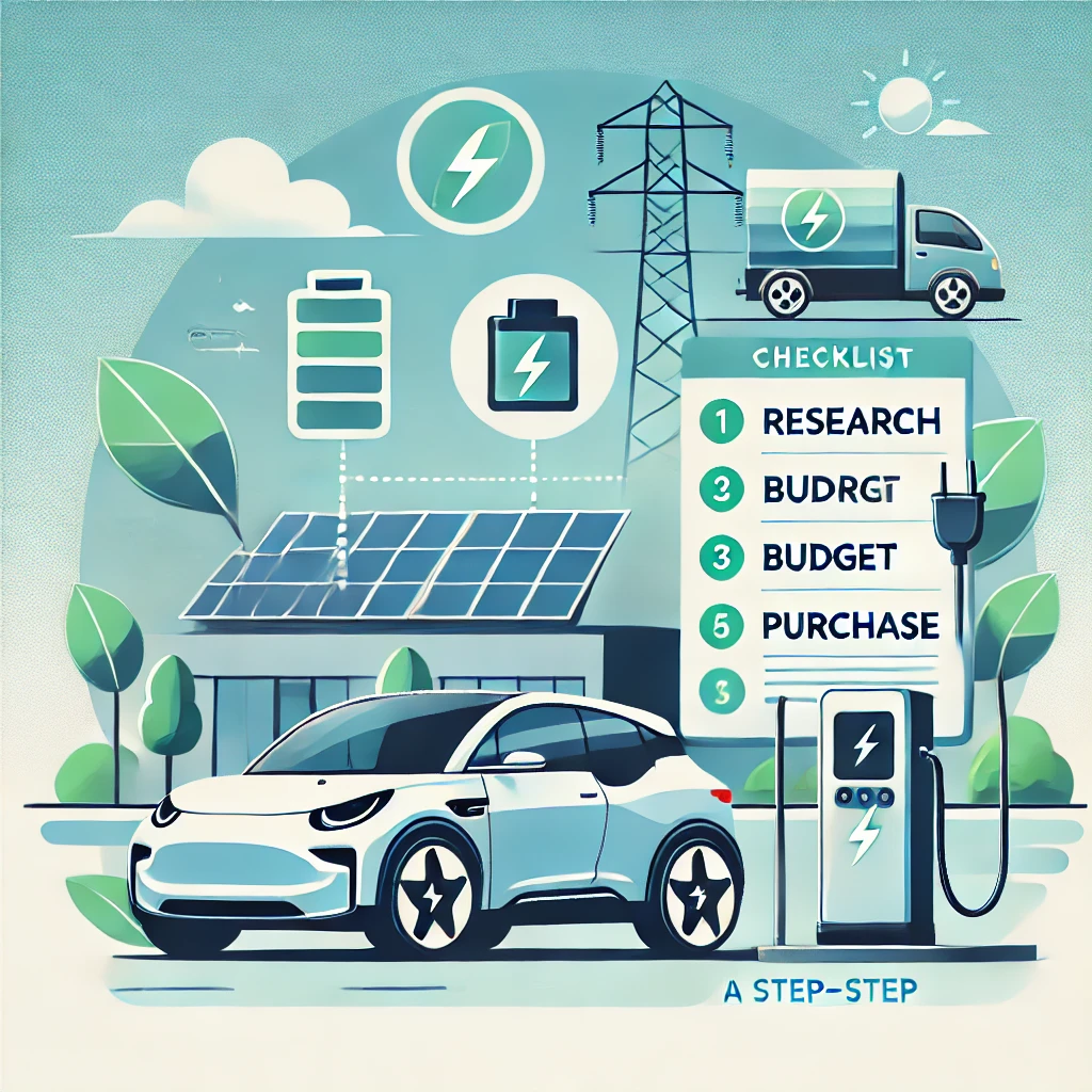 Steps to transition to an electric car