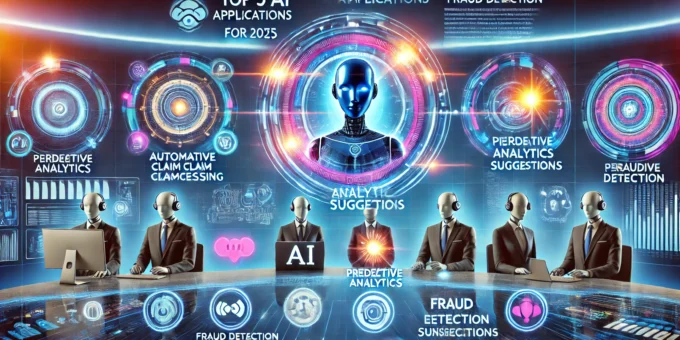 Top AI applications in the insurance industry in 2025