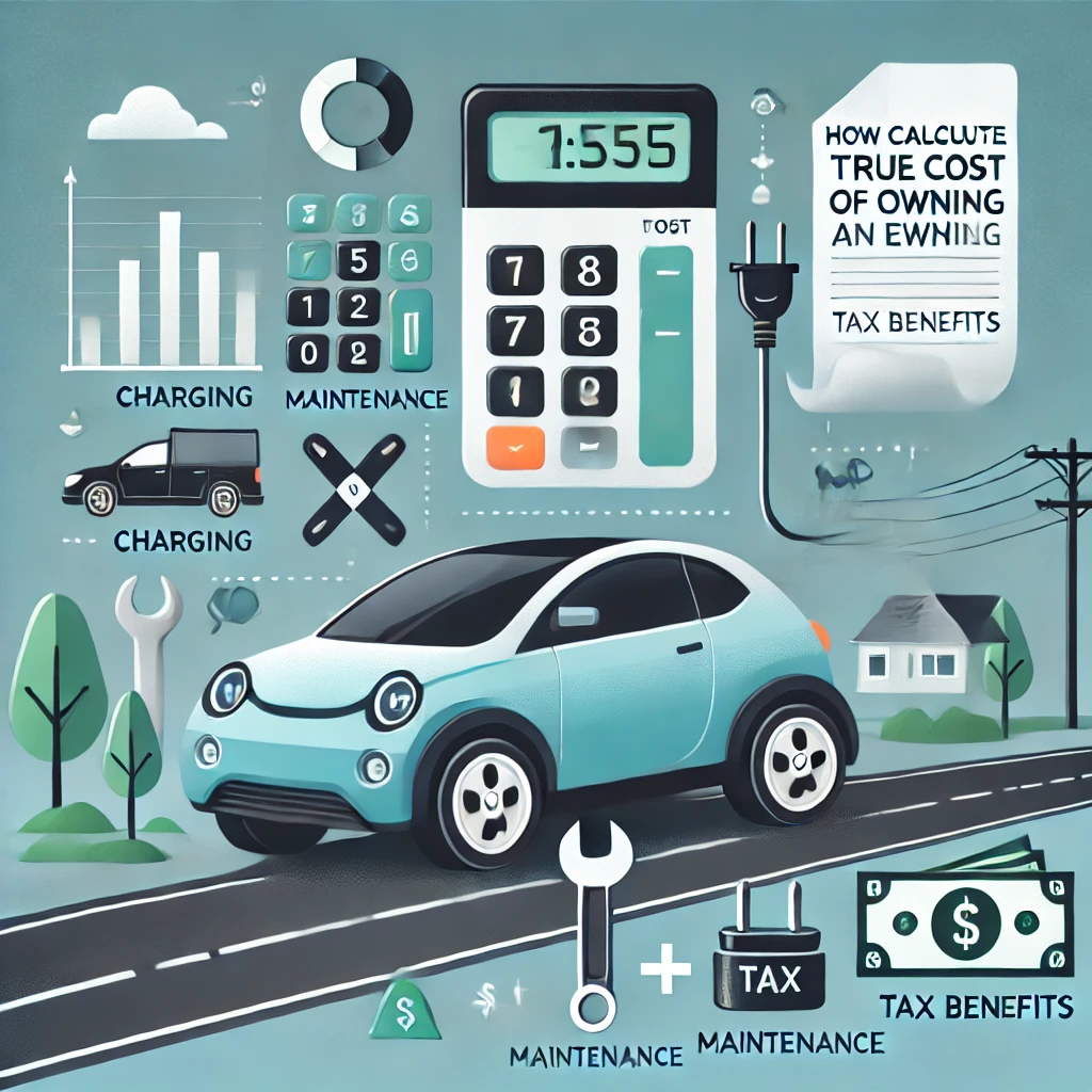 Steps to calculate the true cost of owning an electric vehicle