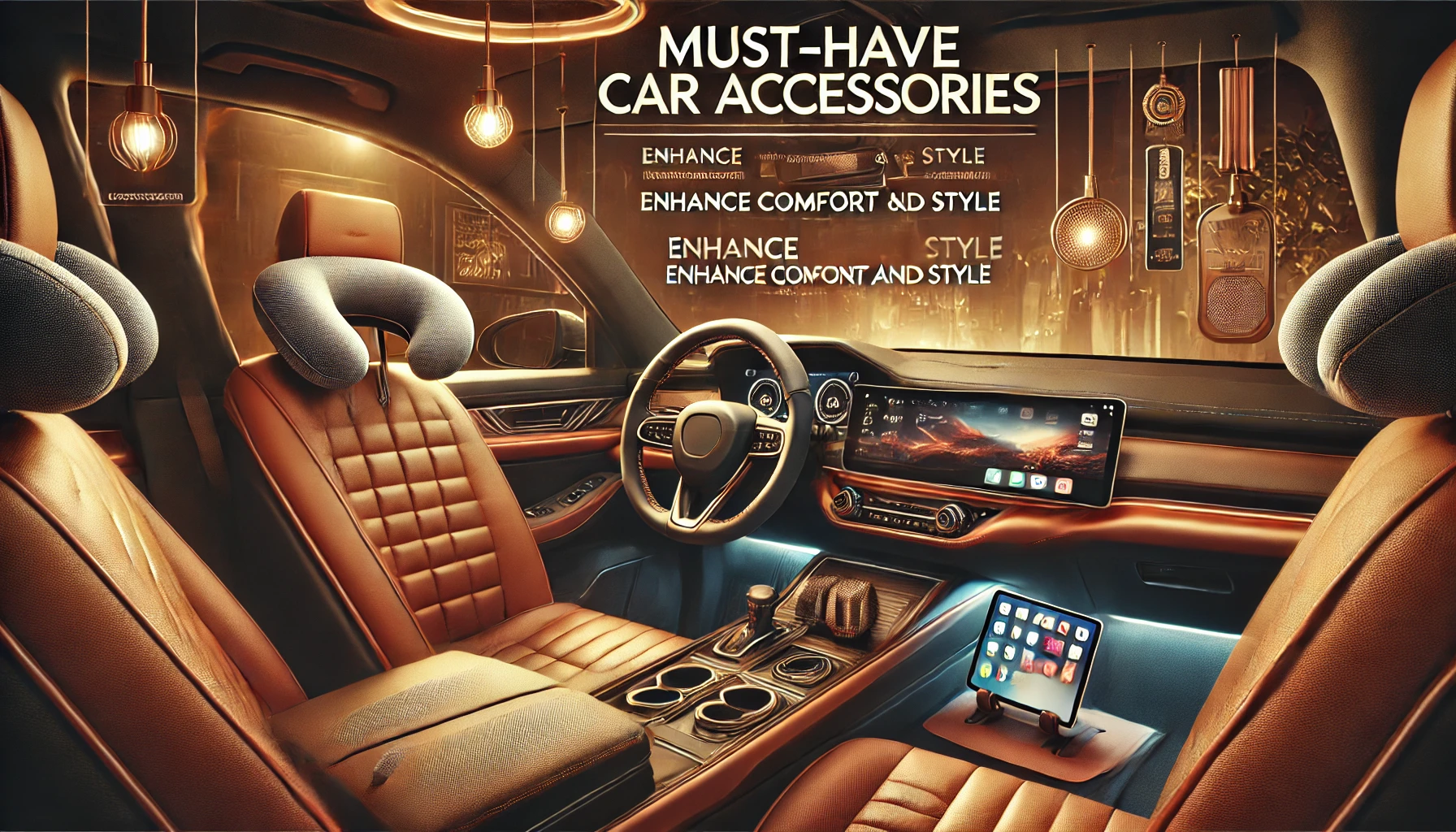 Must-Have Car Accessories to Enhance Comfort and Style