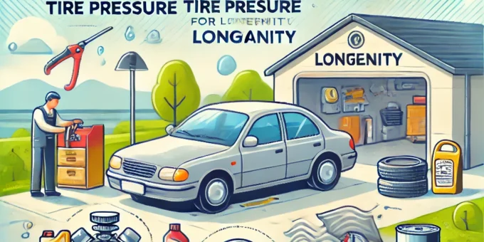 A car owner performing routine maintenance for vehicle longevity