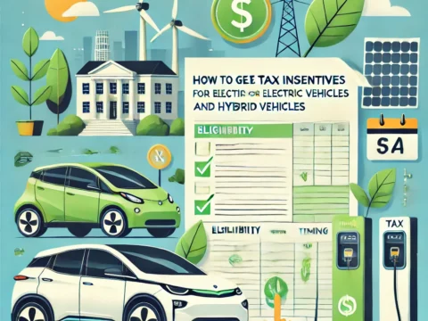 Guide to getting tax incentives for electric and hybrid vehicles