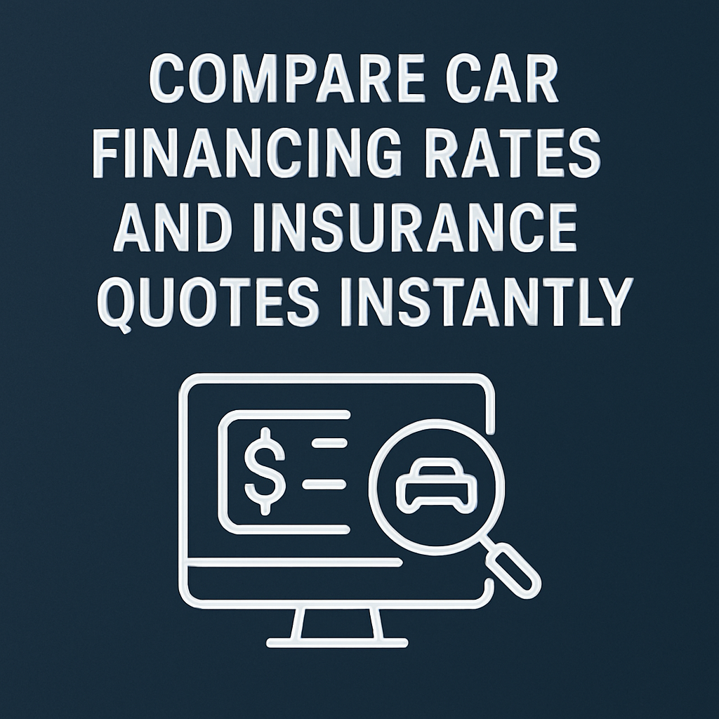 Compare Car Financing Rates and Insurance Quotes Instantly