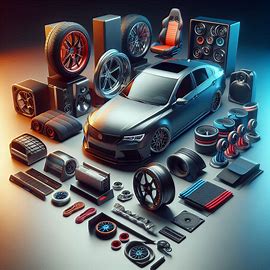 affordable car upgrades including new lights, tires, and accessories