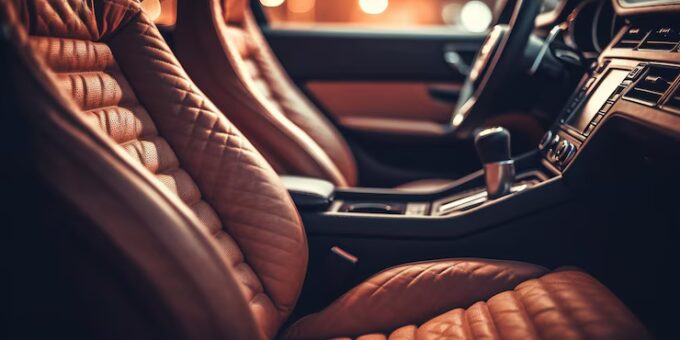 Interior design trends in modern luxury cars 2025