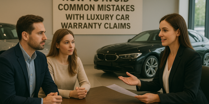 how to avoid common mistakes with luxury car warranty claims
