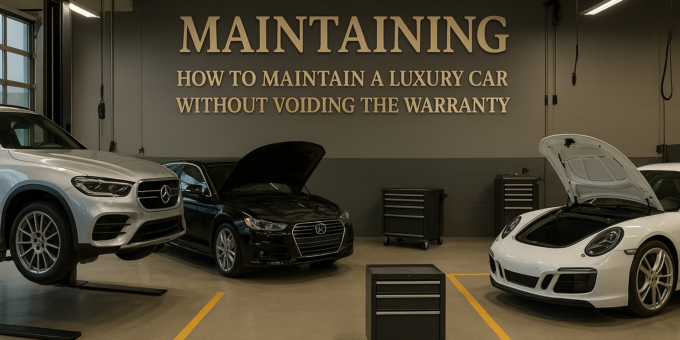 how to maintain a luxury car without voiding the warranty