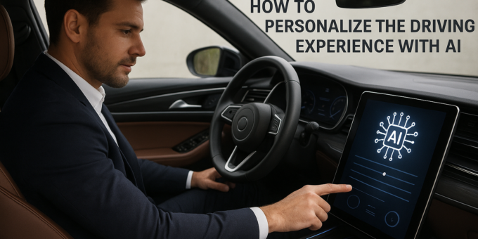 how to personalize the driving experience with AI in luxury cars
