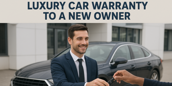 how to transfer a luxury car warranty to a new owner